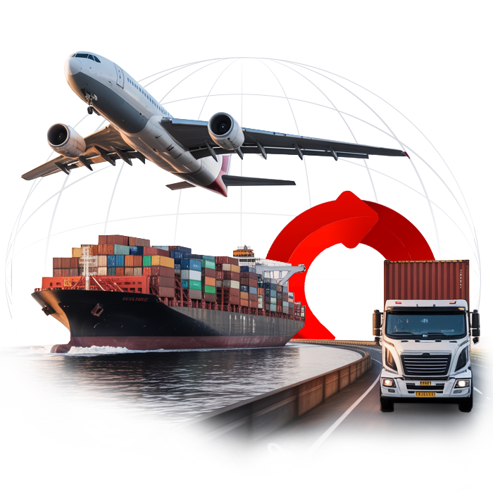 International Logistics Company & Freight Forwarder, Chennai Comprehensive freight forwarding  for air, ocean, land cargo movement worldwide from Chennai.
